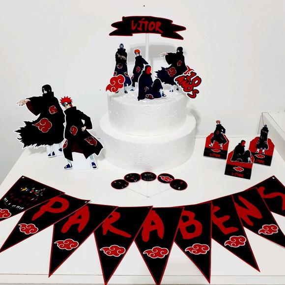 Kit Akatsuki - Festa em Casa (32 Itens)