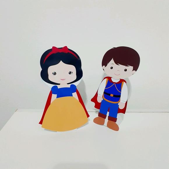 Kit Branca de Neve - Festa em Casa (32 Itens)
