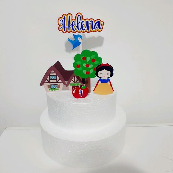 Kit Branca de Neve - Festa em Casa (32 Itens)
