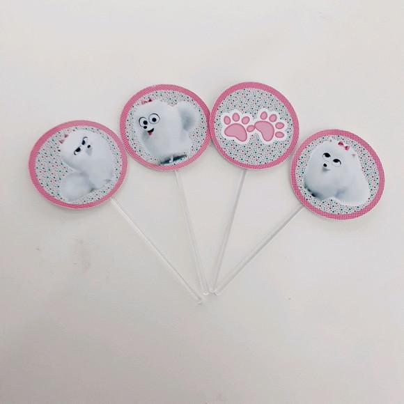 Kit Cachorrinha Gigi- Festa em Casa (32 Itens)