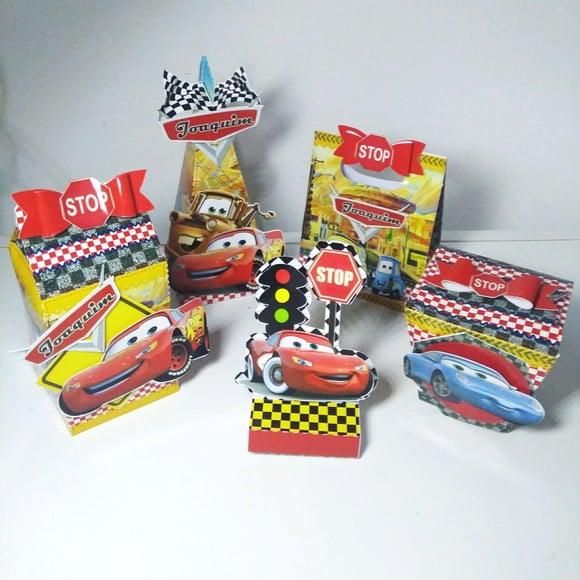 Kit Caixinha - Carros (50 Itens)