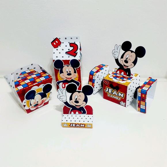 Kit Caixinha - Mickey ( 40 Itens )