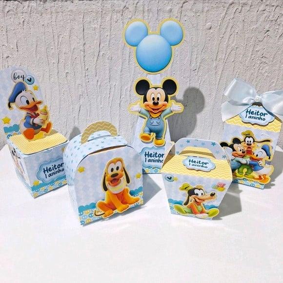 Kit Caixinha - Mickey Baby (25 Itens )