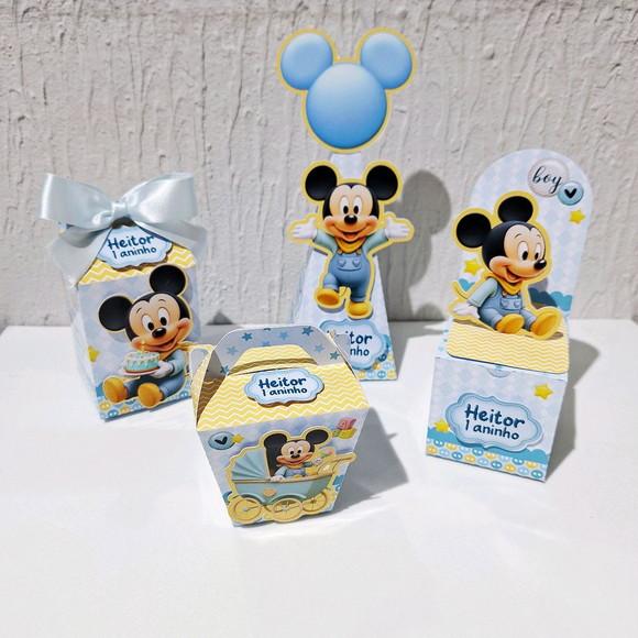 Kit Caixinha - Mickey Baby (50 Itens )