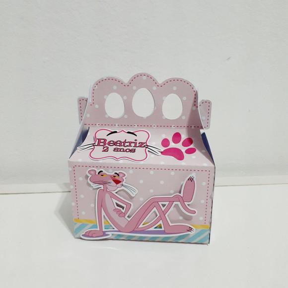 Kit Caixinha - Pantera Cor de Rosa (50 Itens)