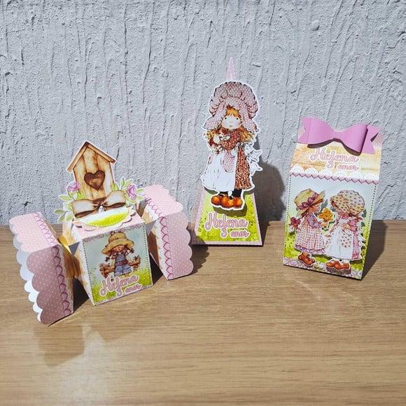 Kit Caixinha - Papel de Carta - Sarah Kay (30 Itens)
