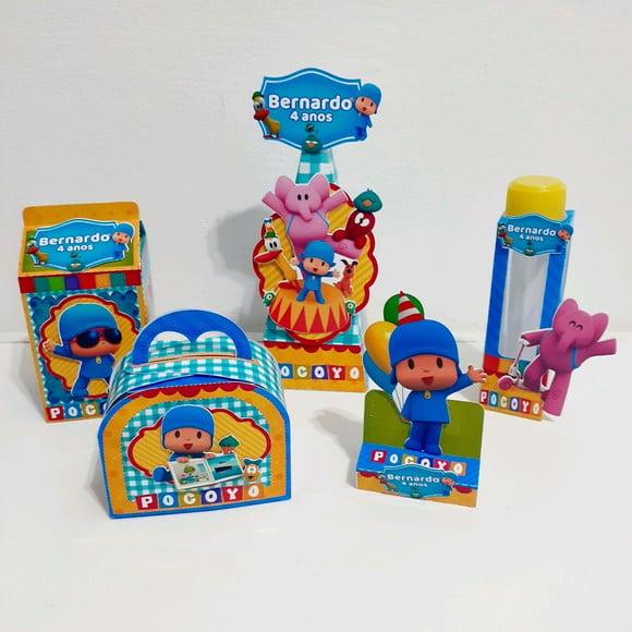 Kit Caixinha - Pocoyo ( 50 Itens )