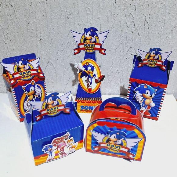 Kit Caixinha - Sonic (50 Itens)