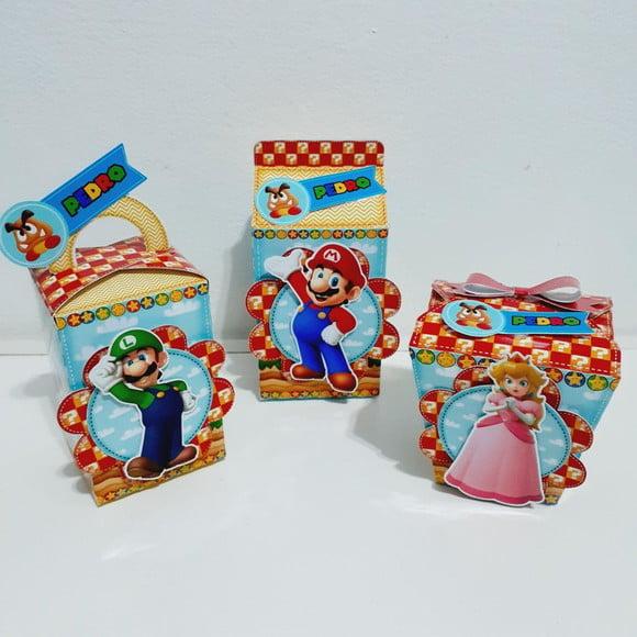Kit Caixinha - Super Mário Bros (30 Itens)