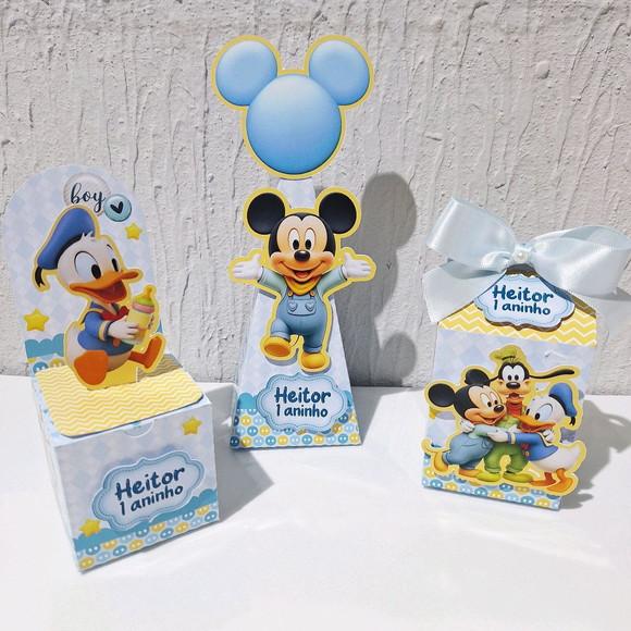 Kit Caixinha - Turma do Mickey Baby (30 Itens )