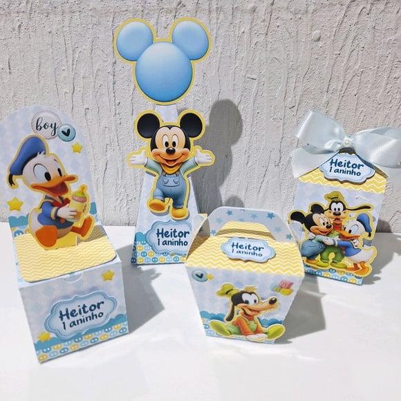 Kit Caixinha - Turma do Mickey Baby (40 Itens )