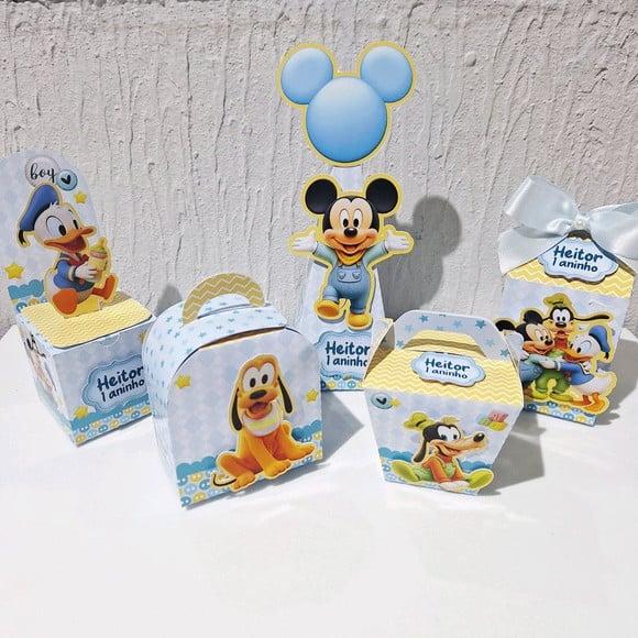 Kit Caixinha - Turma do Mickey Baby (50 Itens )