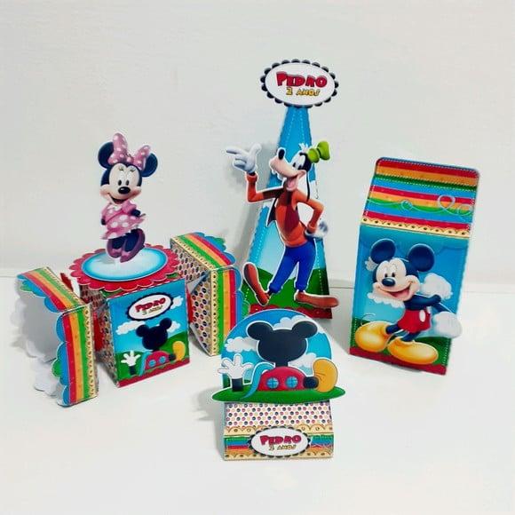 Kit Caixinha -casa do Mickey (40 Itens )
