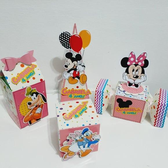 Kit Caixinha -turma do Mickey ( 40 Itens )