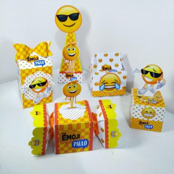 Kit Caixinhas - Emoji (50 Itens)