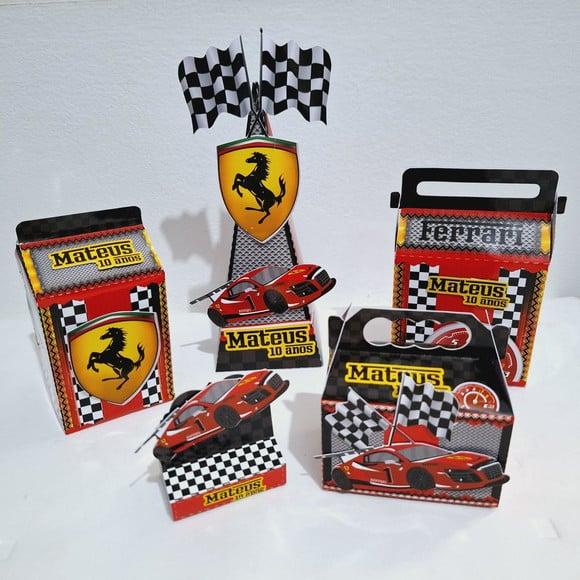 Kit Caixinhas - Ferrari (50 Itens)