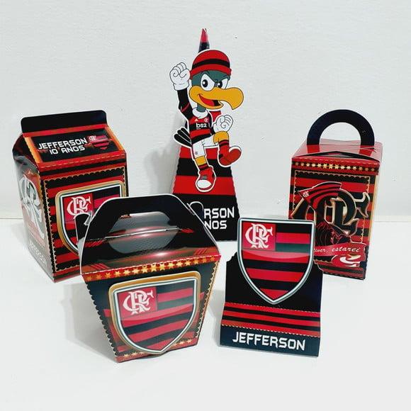 Kit Caixinhas - Flamengo (50 Itens)