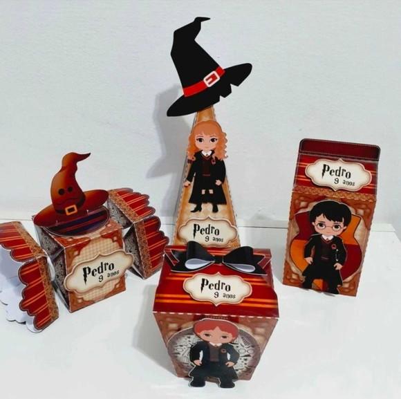 Kit Caixinhas - Harry Potter (80 Itens)