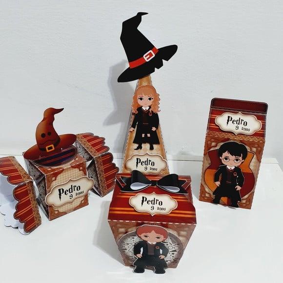 Kit Caixinhas - Harry Potter (40 Itens)