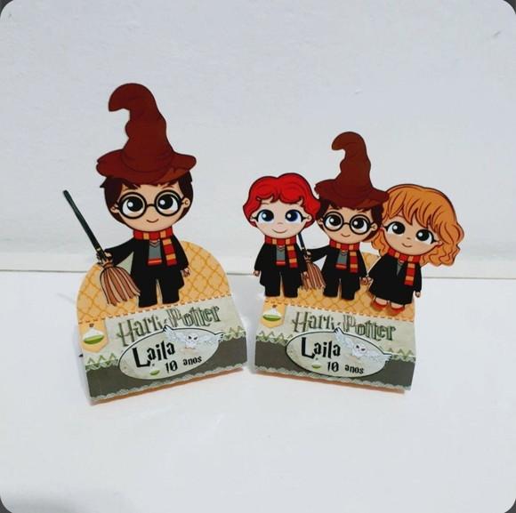 Kit Caixinhas - Harry Potter Cute (60 Itens)
