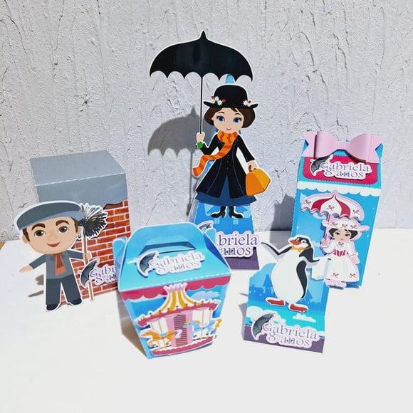 Kit Caixinhas - Mary Poppins (50 Itens)