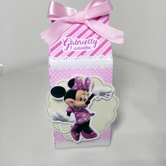 Kit Caixinhas - Minnie Rosa ( 40 Caixas )