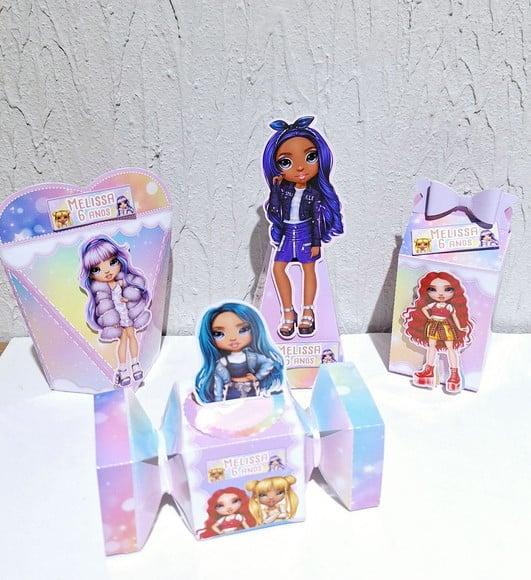 Kit Caixinhas - Rainbow High ( 40 Itens)
