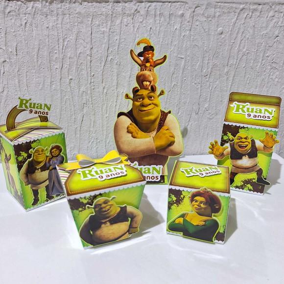 Kit Caixinhas - Shrek ( 50 Itens)