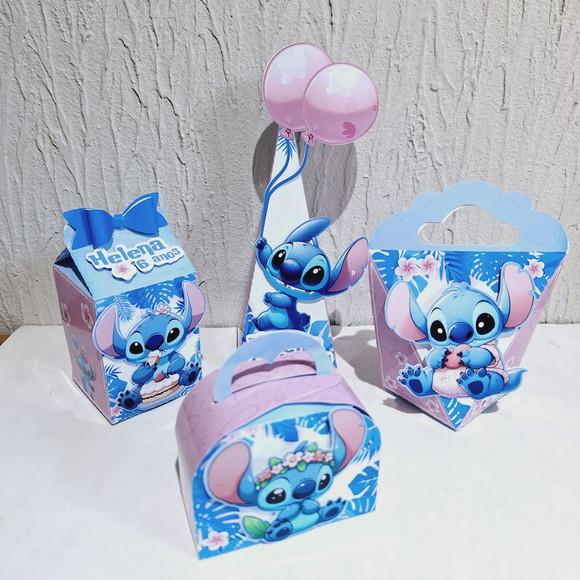 Kit Caixinhas - Stitch (40 Itens)