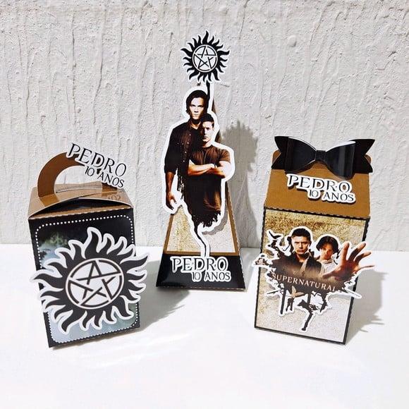 Kit Caixinhas - Supernatural (30 Itens)