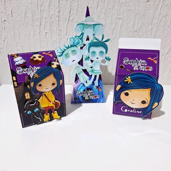 Kit Caixinhas- Coraline (30 Itens)