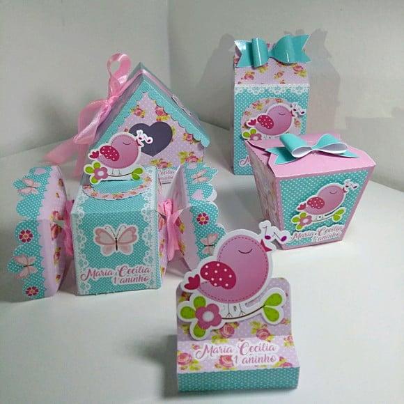 Kit Caixinhas- Jardim Encantado ( 50 Itens )