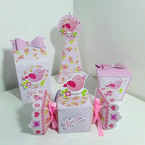 Kit Caixinhas- Jardim Encantado ( 40 Itens )