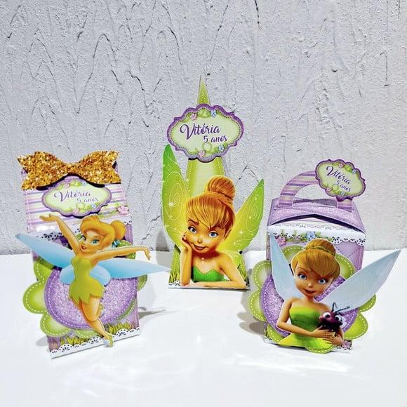 Kit Caixinhas- Tinker Bell - Sininho (30 Itens )