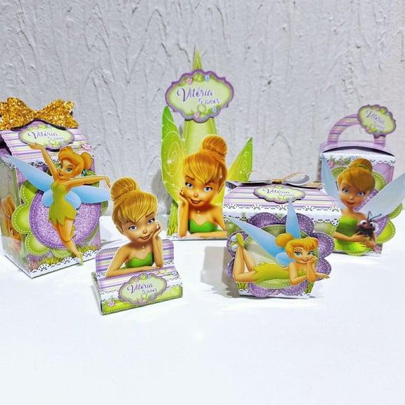 Kit Caixinhas- Tinker Bell - Sininho (50 Itens )