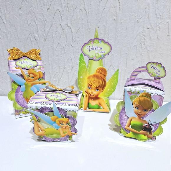 Kit Caixinhas- Tinker Bell - Sininho (40 Itens )