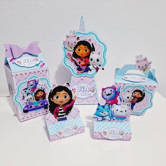 Kit Casa Mágica da Gabby ( 75 Itens)