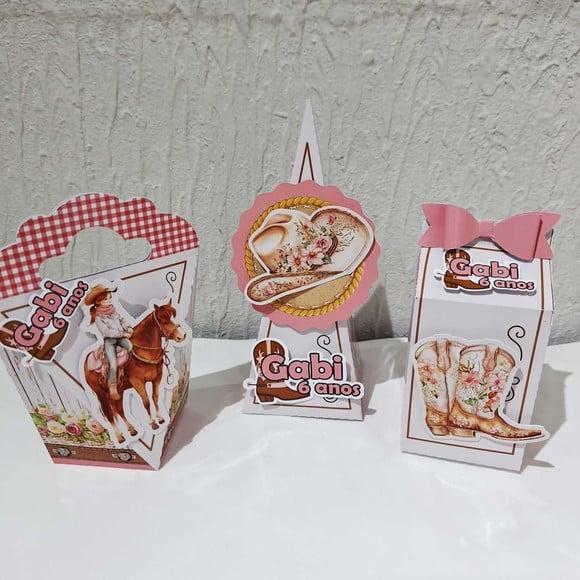 Kit Cowgirl - 30 Itens