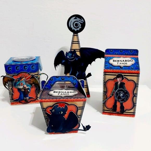Kit Como Treinar o Seu Dragão (40 Itens)