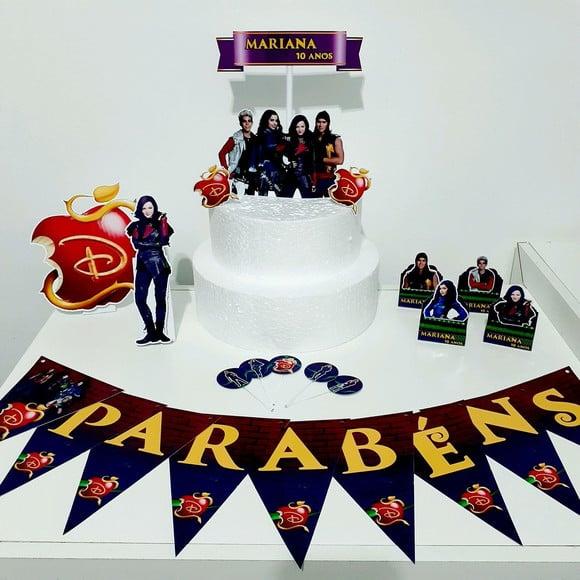 Kit Descendentes - Festa em Casa (32 Itens)