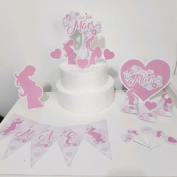 Kit Dia das Mães - Festa em Casa (32 Itens)