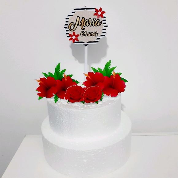 Kit Floral - Festa em Casa (32 Itens)