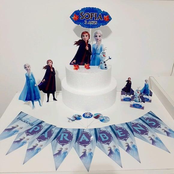 Kit Frozen 2 - Festa em Casa (32 Itens)