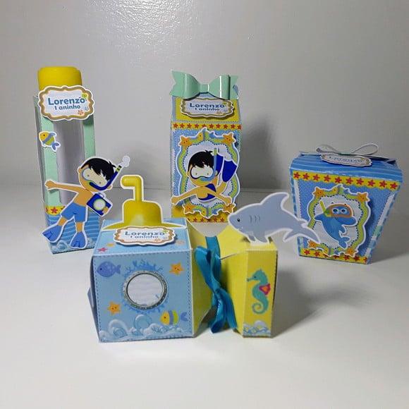 Kit Fundo do Mar ( 40 Caixas )
