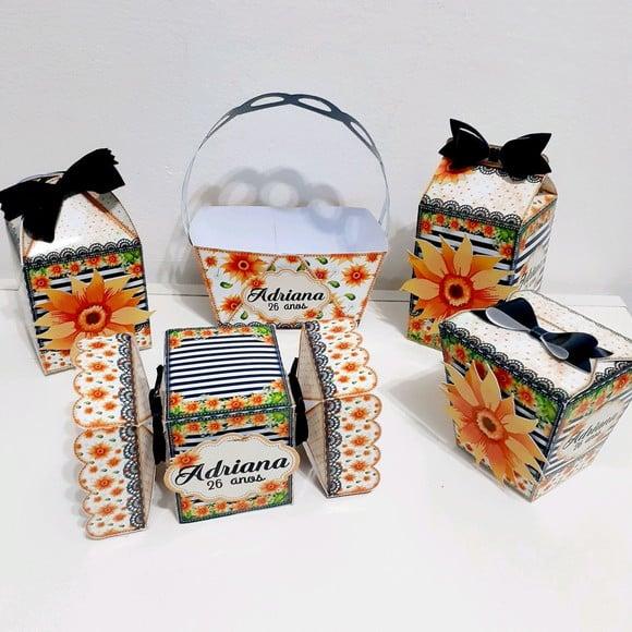 Kit Girassol ( 50 Itens)