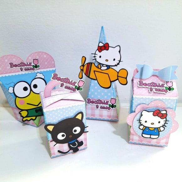Kit Hello Kitty e Amigos - 40 Itens