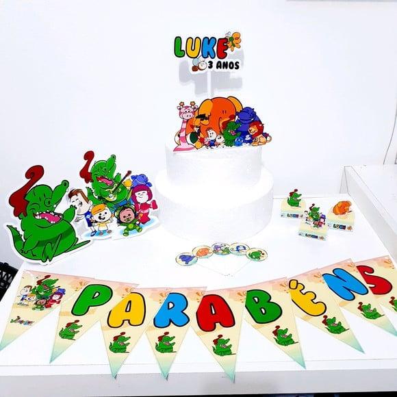 Kit Jacarelvis - Festa em Casa (32 Itens)