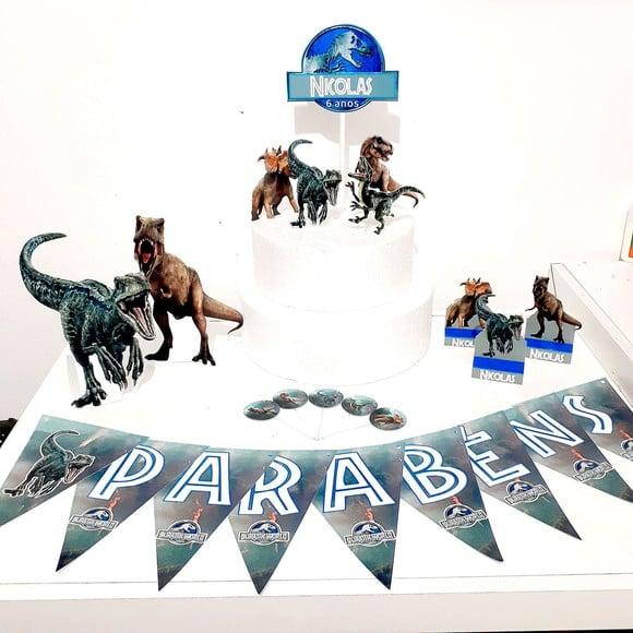 Kit Jurassic World - Festa em Casa (32 Itens)