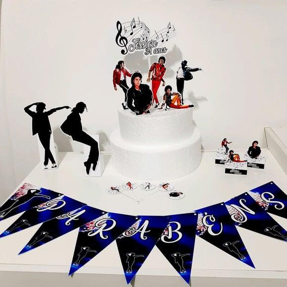 Kit Michael Jackson - Festa em Casa (32 Itens)