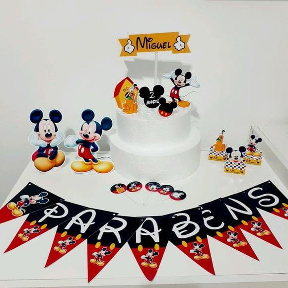 Kit Mickey - Festa em Casa (32 Itens)
